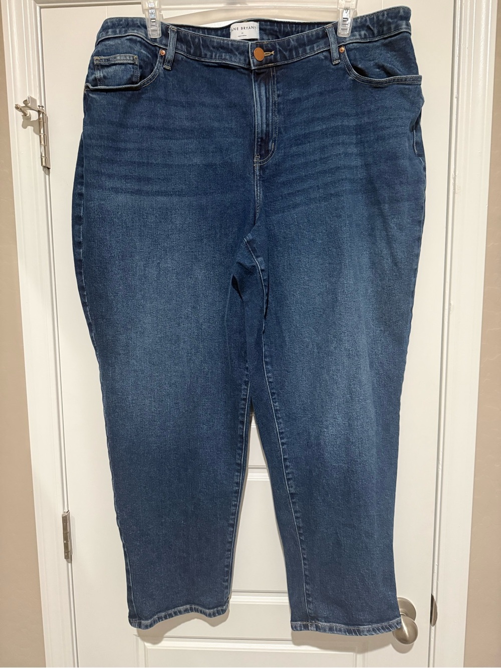 Lane Bryant Dark Blue Boyfriend Jeans Size 22